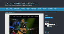 Desktop Screenshot of jautotradingstrategies.com