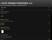Tablet Screenshot of jautotradingstrategies.com